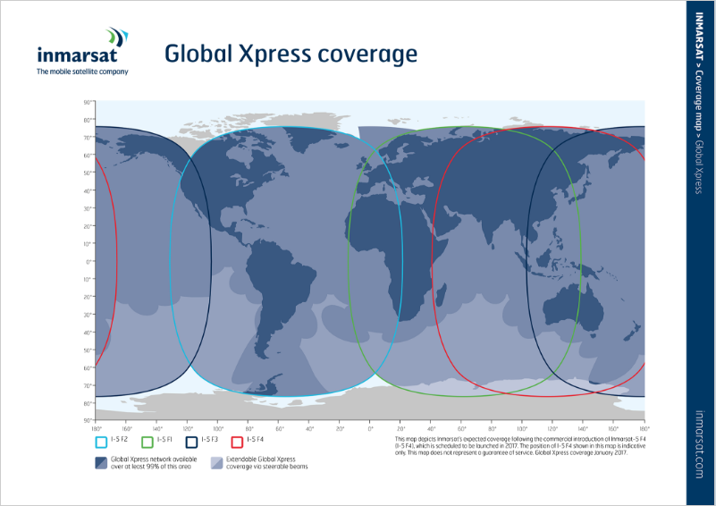 Global Xpress coverage